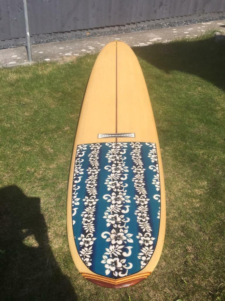 Surftech 9ft Gordon and Smith Woodtech longboard Surfboard in Vale of