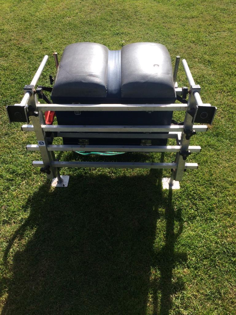 Matchbox Pyramid Seat Box complete with footplate in Martham, Norfolk