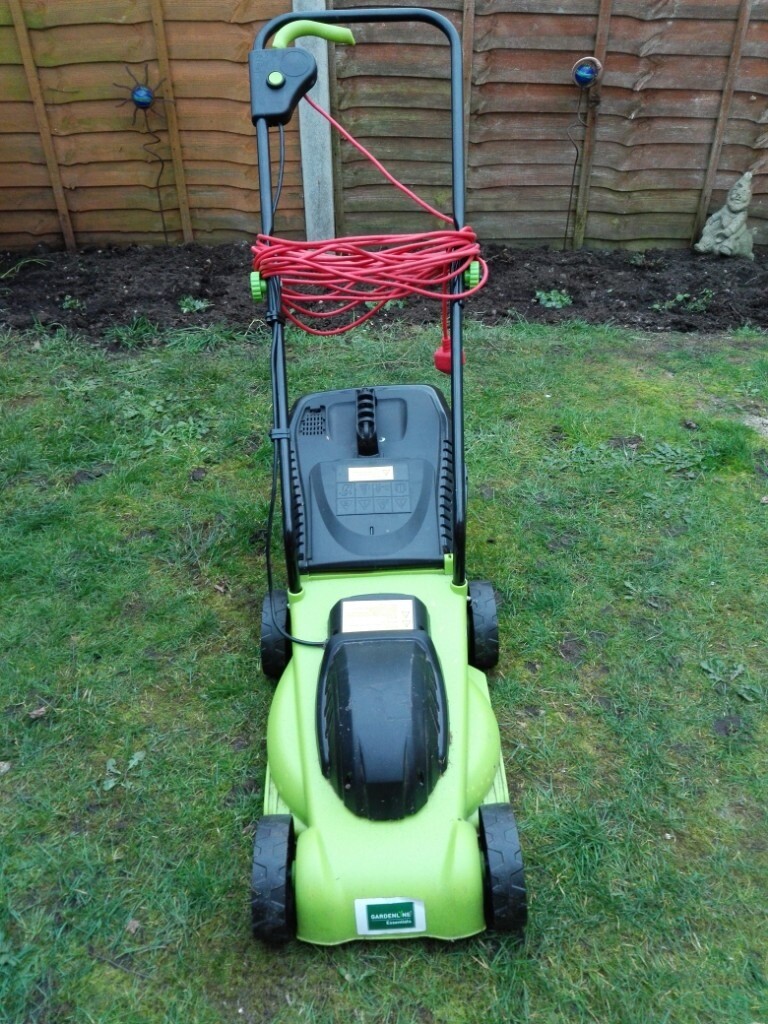 Aldi lawn mower with grass collection box in Christchurch, Dorset