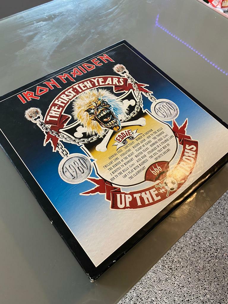 Iron Maiden The First Ten Years 198090 12" Vinyl Box Set (20 discs