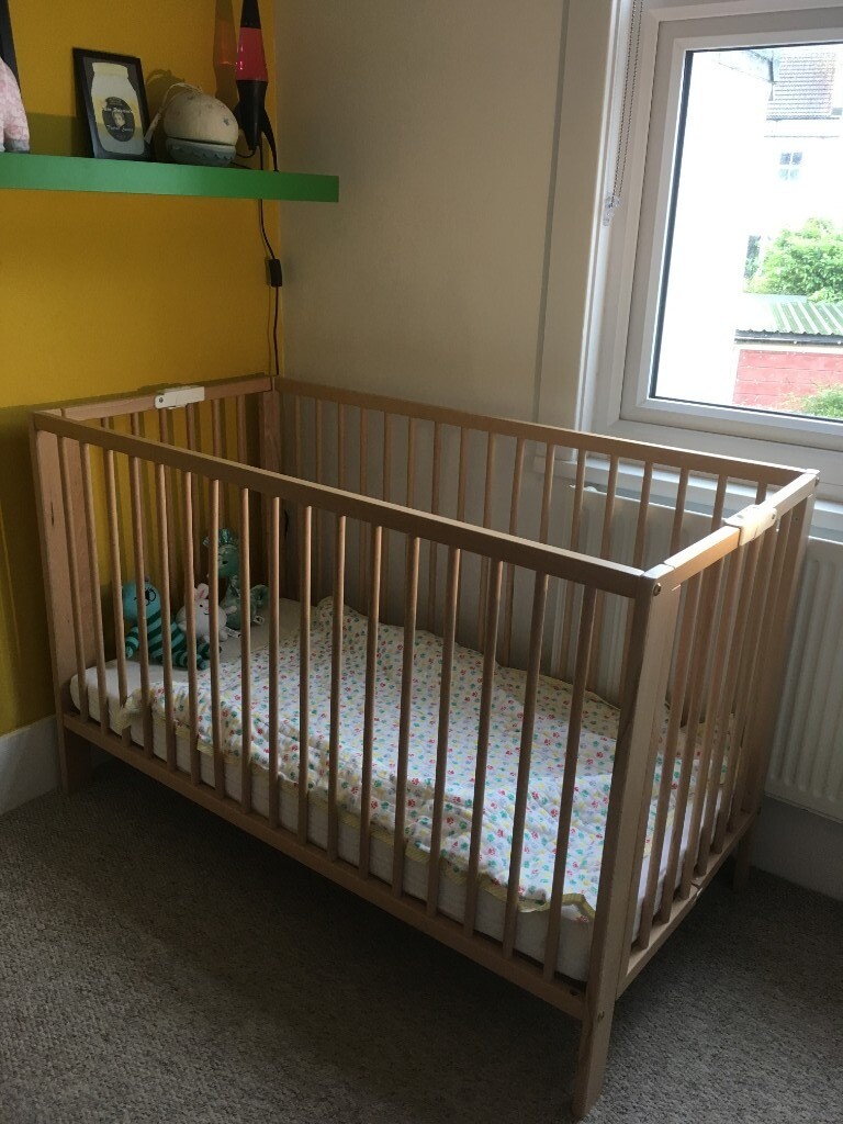 Mothercare folding cot with mattress in Brighton, East Sussex Gumtree