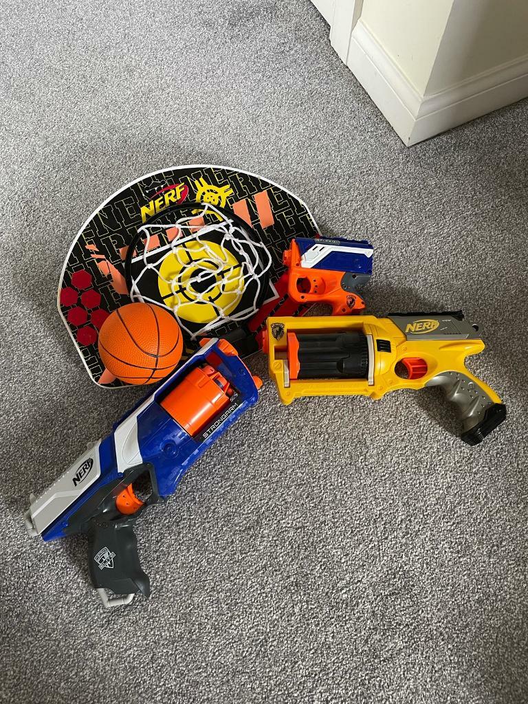 Nerf Guns + Basketball Hoop in Perth, Perth and Kinross Gumtree