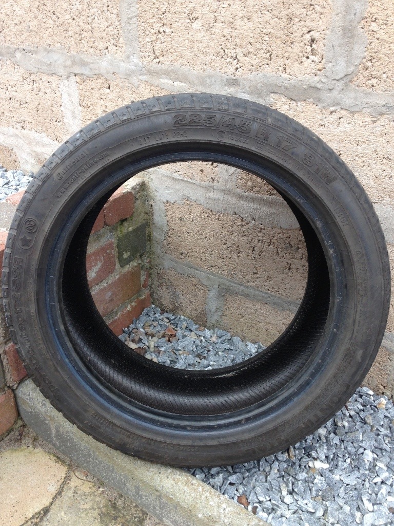 ***CONTINENTAL TYRE 225/45/R17***REDUCED PRICE** | in Buckie, Moray ...