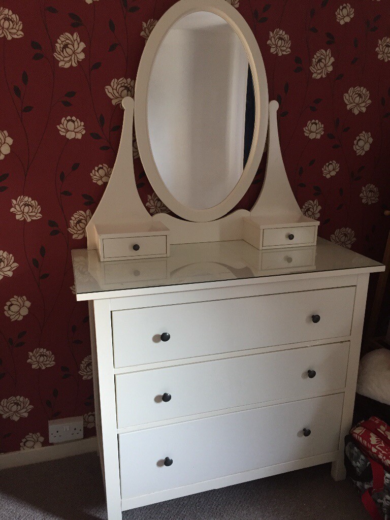 IKEA Hemnes chest of drawers with mirror in Leith, Edinburgh Gumtree