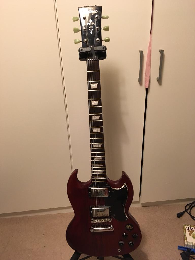 Vintage SG style Guitar in Little Sutton, Cheshire Gumtree