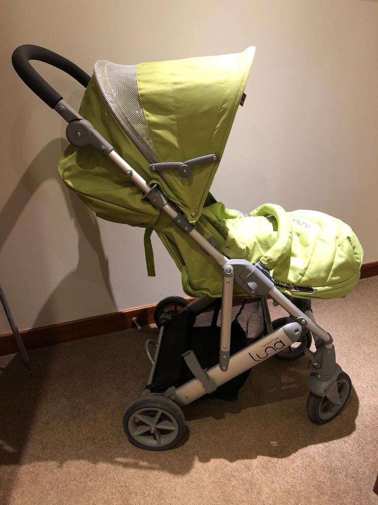 Mamas & Papas Luna lime green Buggy Stroller Pram in Inverness