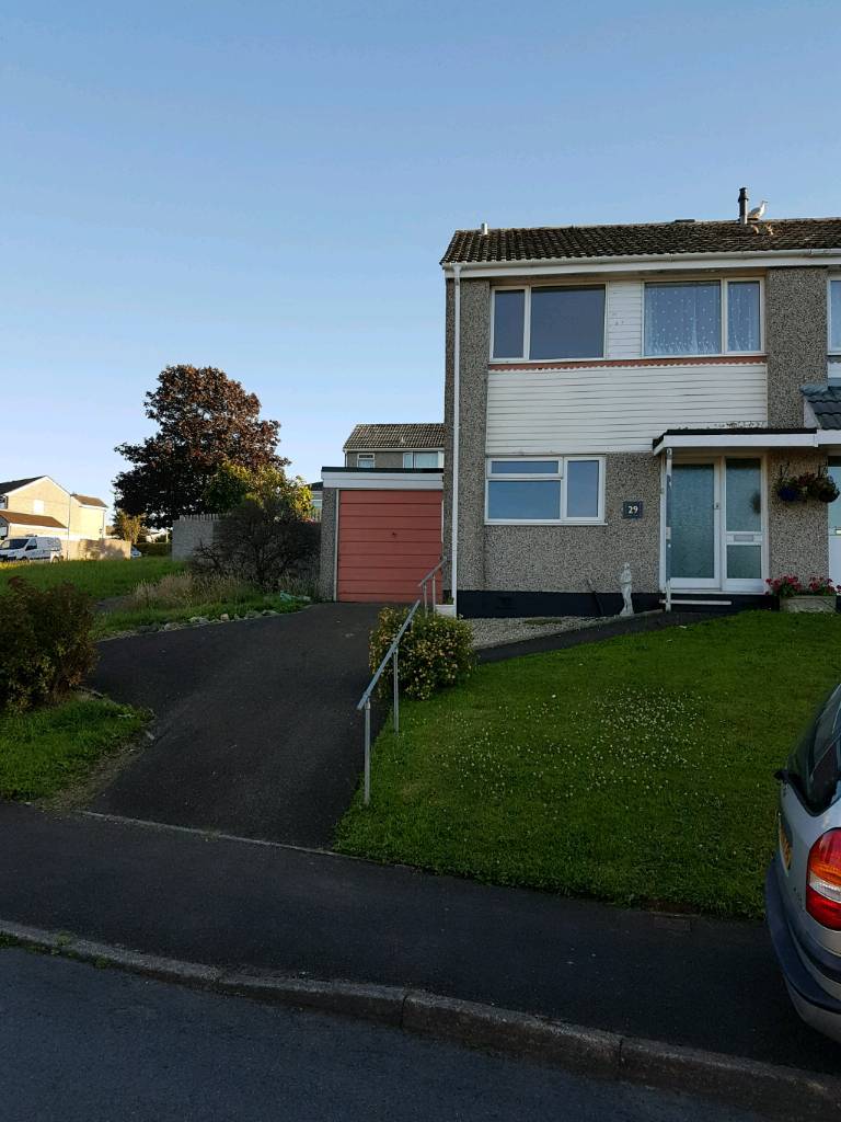 3 bed semi detached house for rent in a sought after area of liskeard in Liskeard, Cornwall