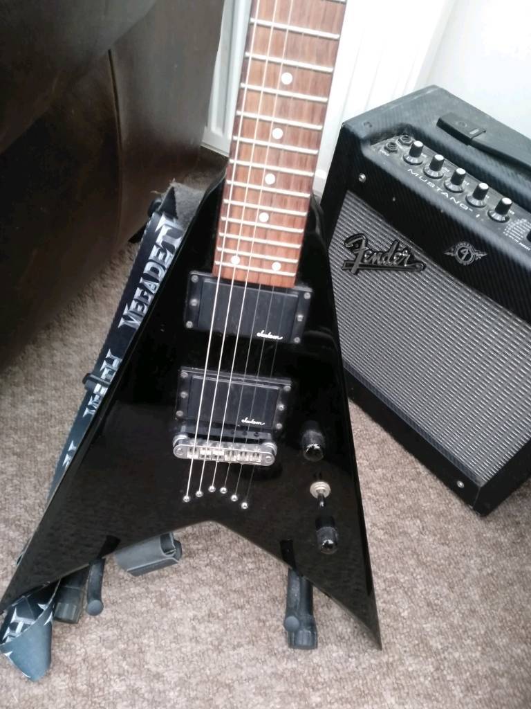 Jackson Flying V Electric Guitar for sale! in Swinton, South