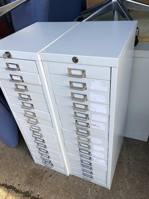 15 Drawer Multi Drawer Filing Cabinets In Hitchin Hertfordshire