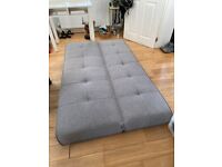 Sofa bed (no legs) - futon style