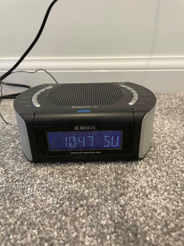 Roberts Dreamtime DAB/FM RDS Digital Clock Radio with alarm in Leven