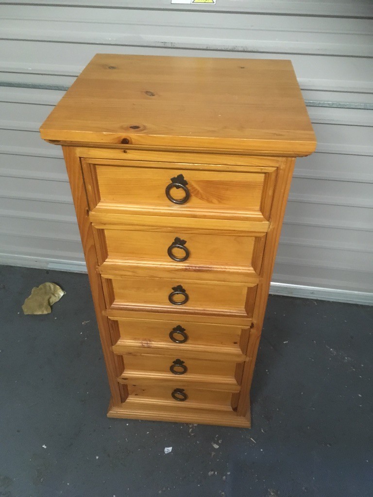 pine tallboy chest of 6 drawers in Lisburn, County Antrim Gumtree