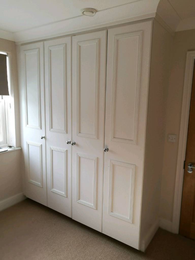 Fitted Wardrobes Mdf W180cm X H228cm X D60 In Datchet