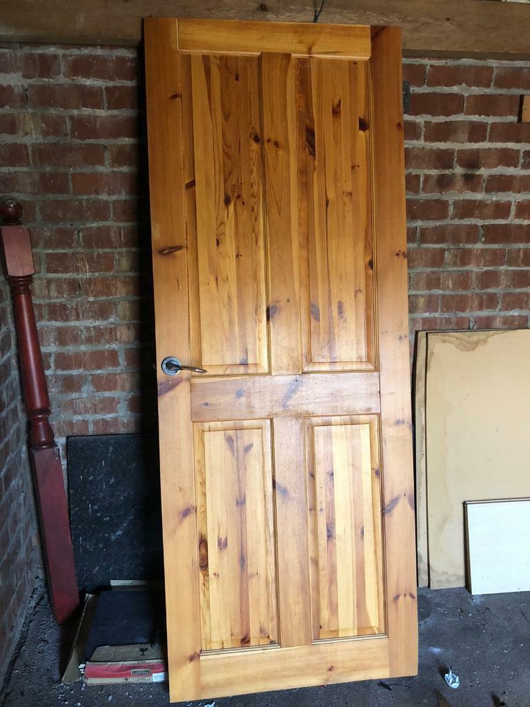Solid pine door with handle in Newtownards, County Down Gumtree