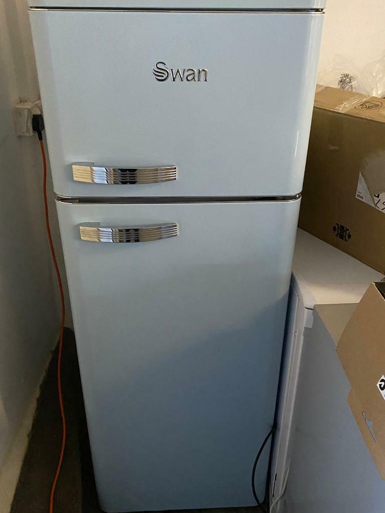 Swan retro style fridge freezer in StokeonTrent, Staffordshire