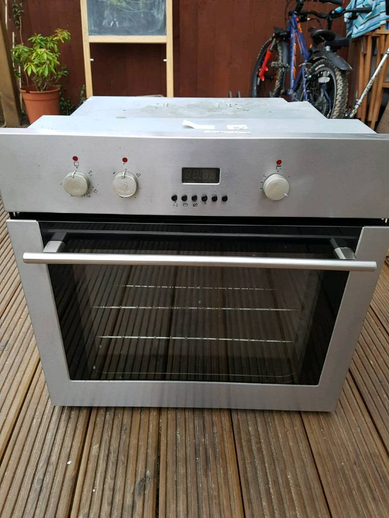 Single build in electric integrated oven stainless steel in Perth
