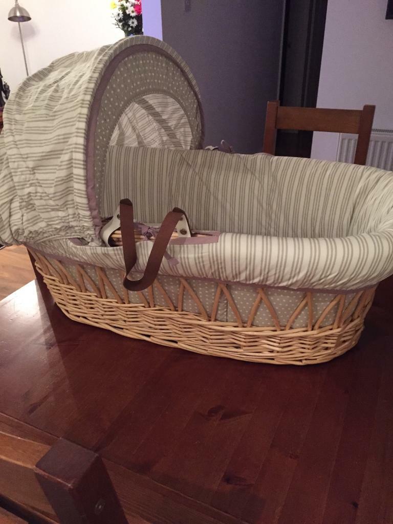 Izziwotnot Time to Sleep Moses Basket in Bramley, South Yorkshire