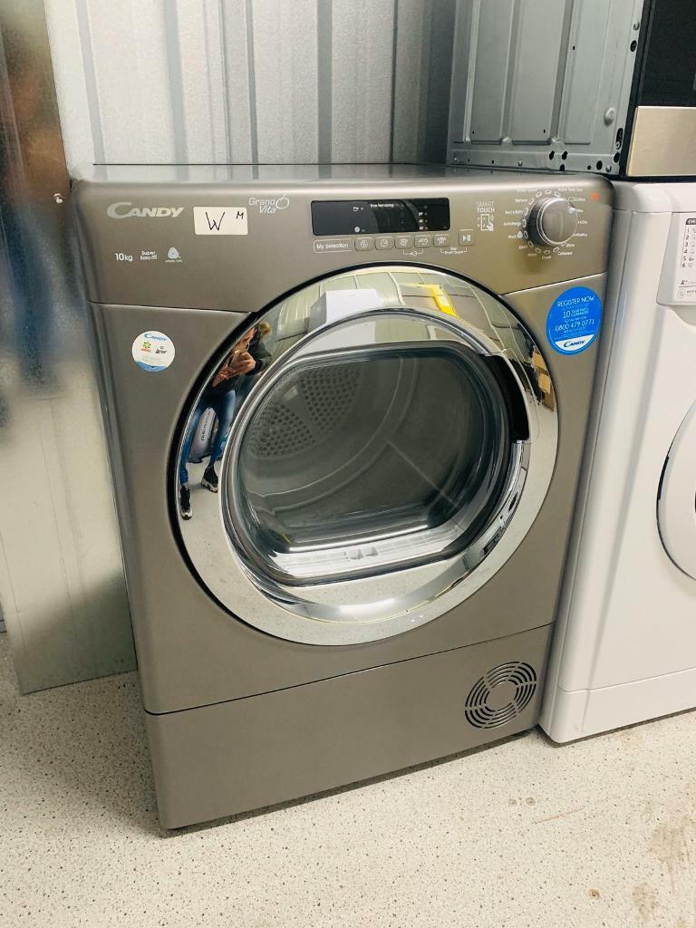 Candy Grand'O Vita GVSC10DCGR 10Kg Condenser Tumble Dryer Graphite B Rated in Trafford