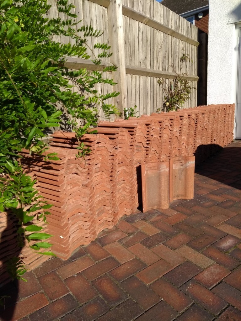 FREE to Collector Clean used Roof Tiles Centurion 10 Approx 350