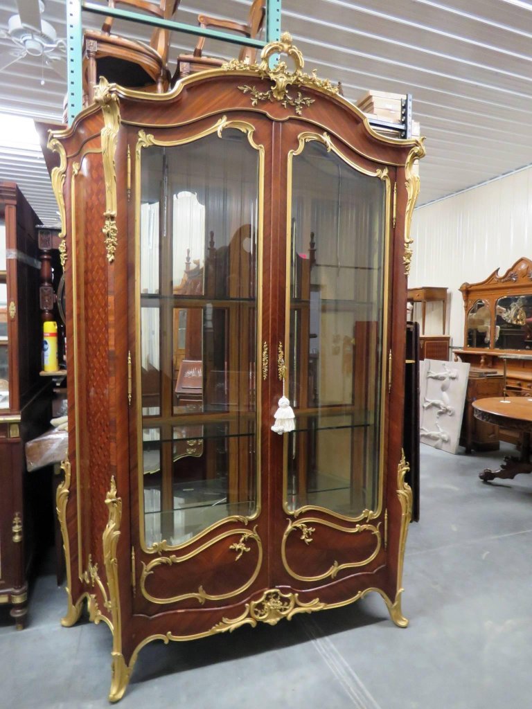 Signed Francois Linke Louis XV Cabinet