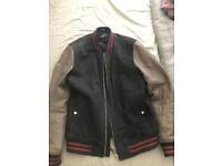 SuperDry Leather & Suede Jacket. Size M