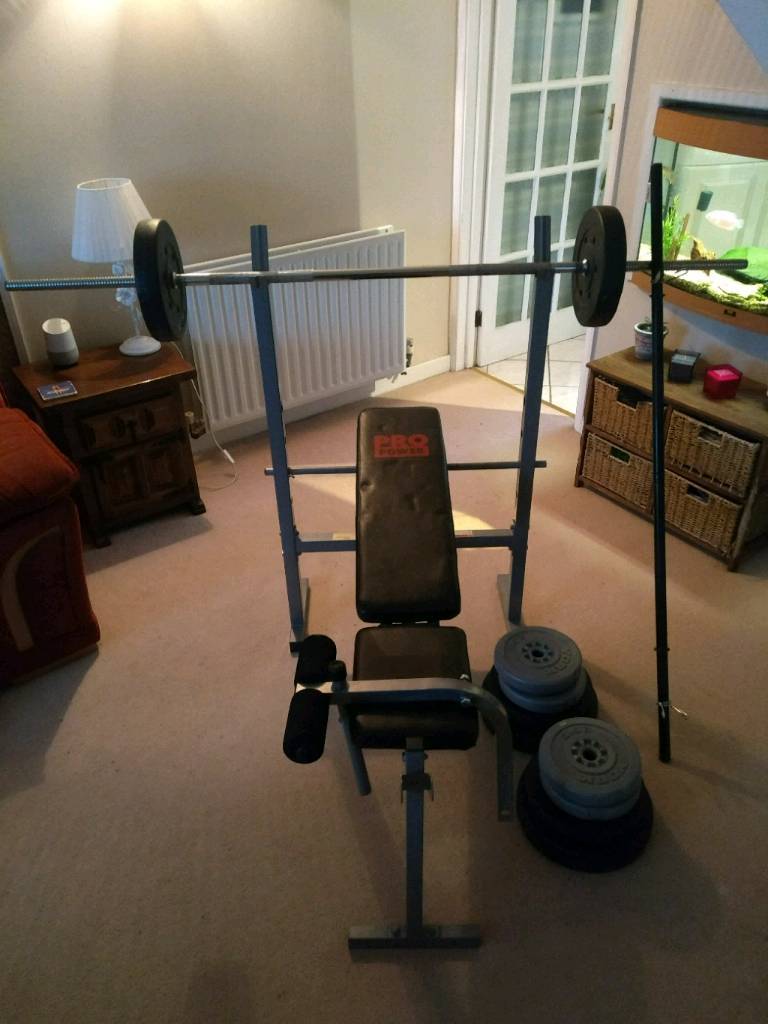 Pro power bench and weights in Folkestone, Kent Gumtree