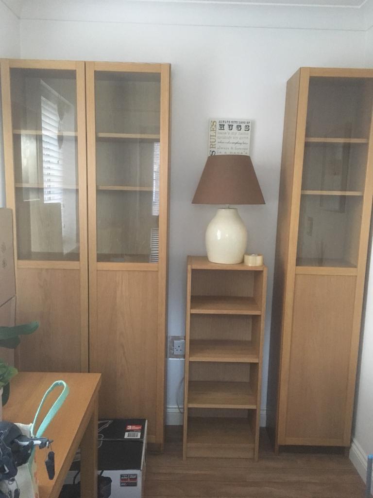 Billy bookcases with glass doors | in Hedge End, Hampshire ...