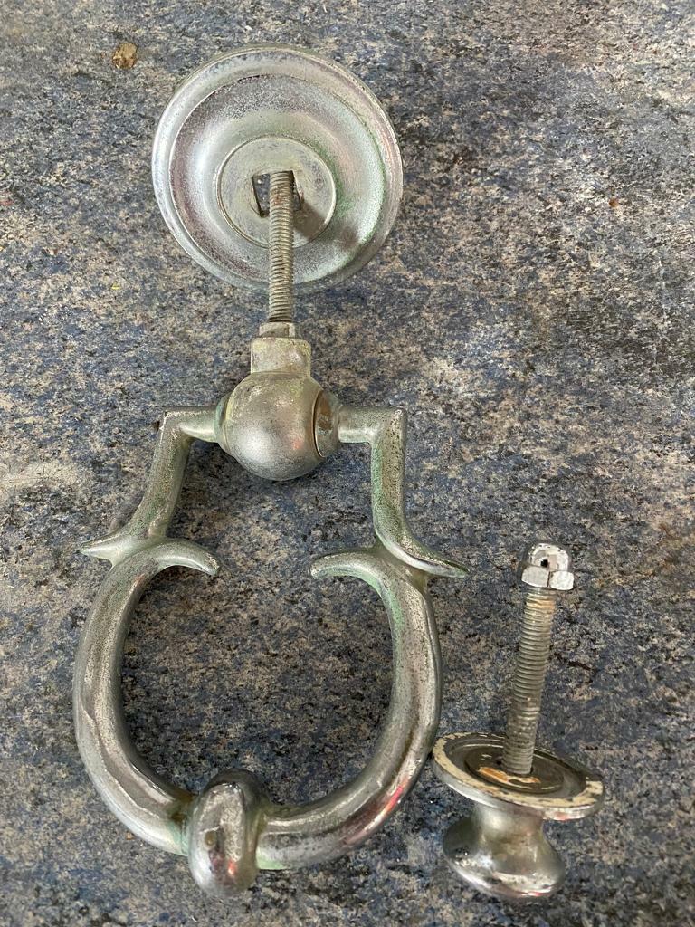 Silver door knocker and door closer in Fareham, Hampshire Gumtree