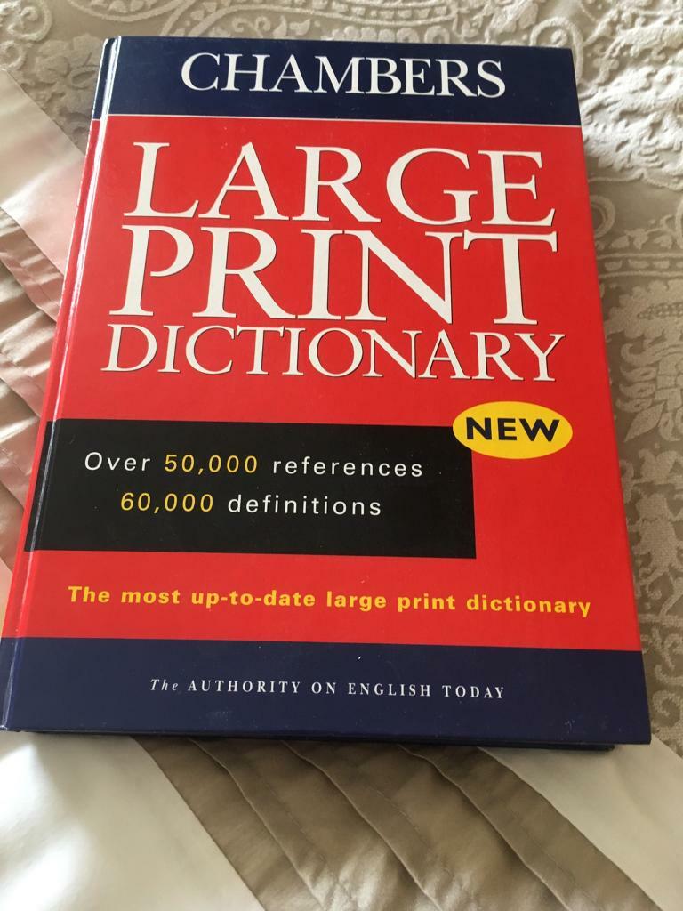 Large print dictionary in sunderland tyne and wear gumtree