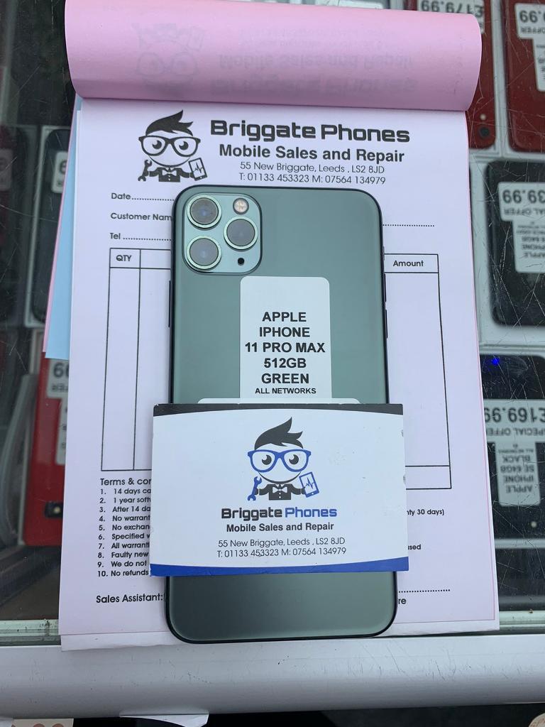 Apple Iphone 11 Pro Max 512gb Midnight Green All Networks In Leeds City Centre West Yorkshire Gumtree