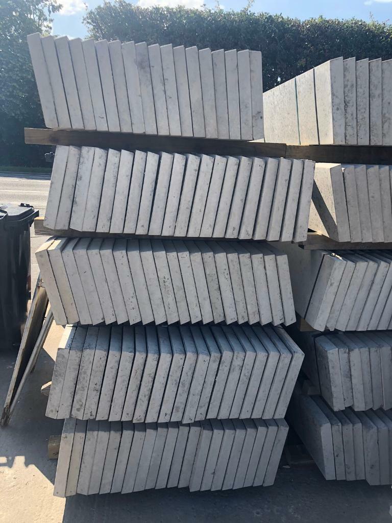 🌻 CONCRETE FENCING BASE PANELS/BASES PLAIN in Winsford, Cheshire