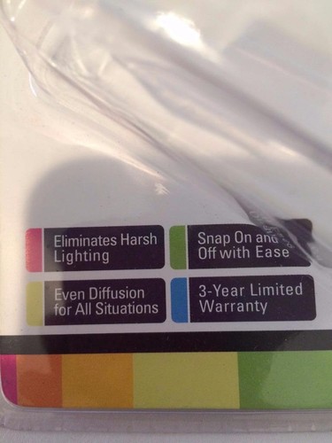 Polaroid Flash diffuser