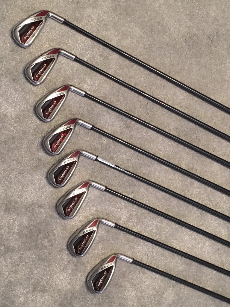 Callaway Diablo Edge Iron Set / 3PW / Graphite Shaft / Standard length in Morpeth