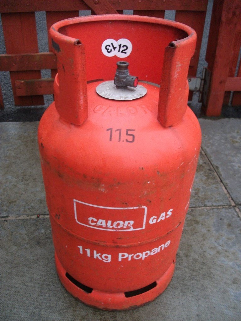 CALOR GAS CYLINDER 11 KG PROPANE CYLINDER SEALED AND FULL in