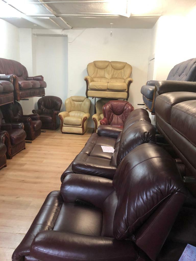 Ex gillies quality second hand leather italion suites in Broughty