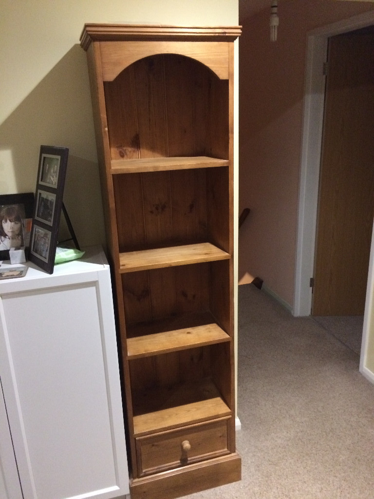 Antique pine tall bookcase in Newbury, Berkshire Gumtree