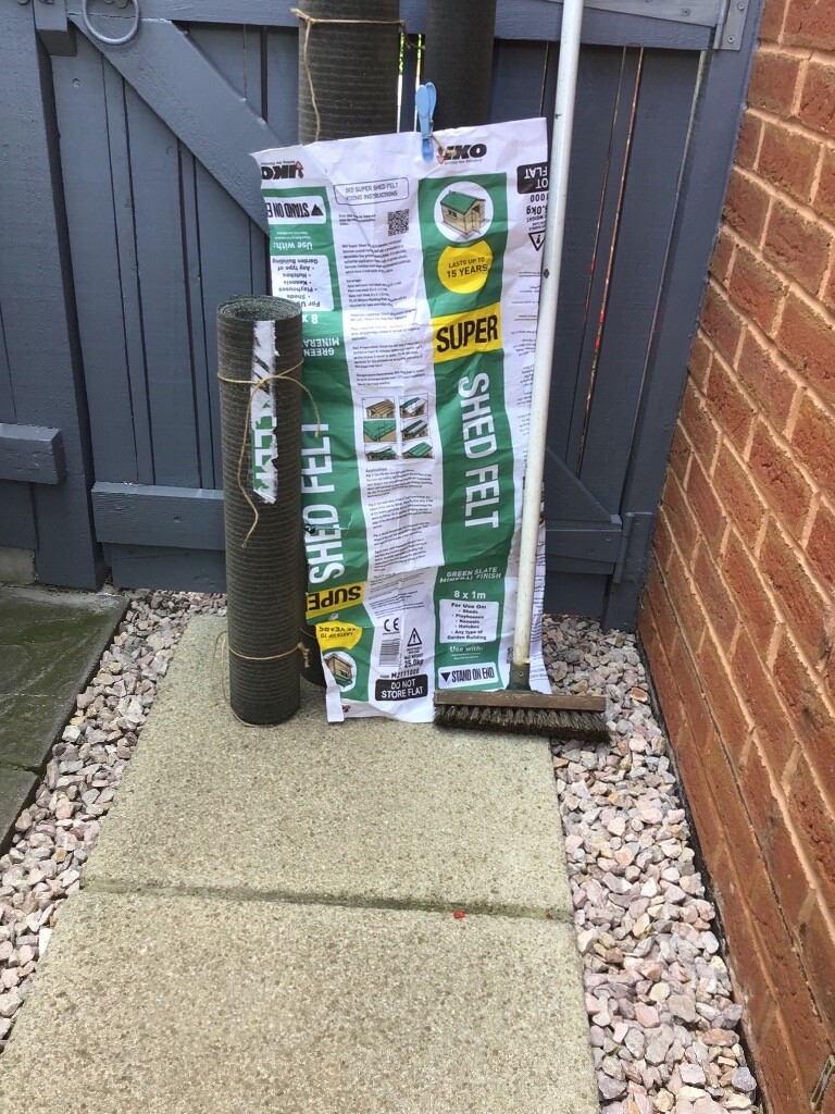 Shed roofing felt in Kingsteignton, Devon Gumtree