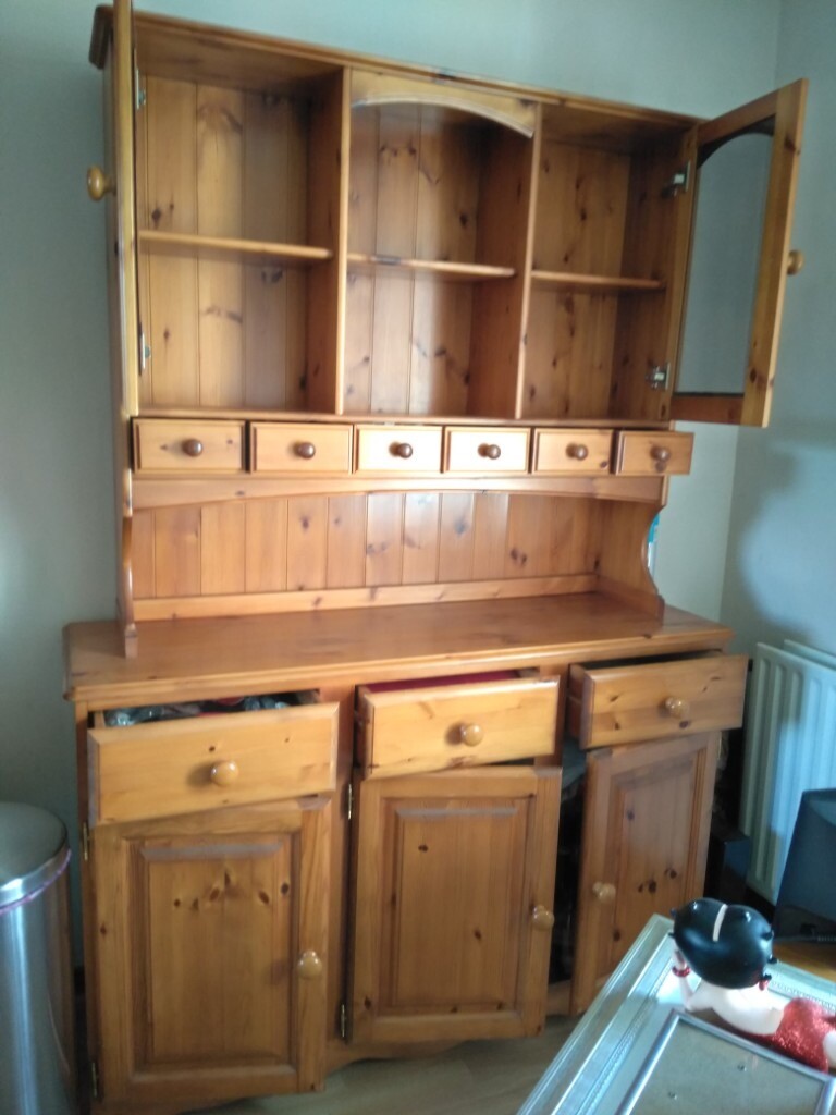 Solid antique pine Welsh dresser. in Cannock, Staffordshire Gumtree