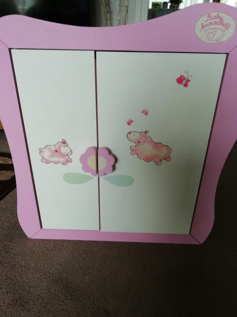 Baby Annabell Wooden Wardrobe Hangers In Haxby North