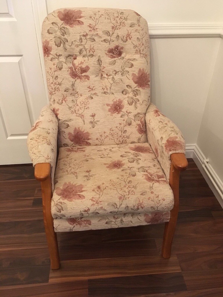 Fireside High Back Arm Chairs in Swindon, Wiltshire Gumtree