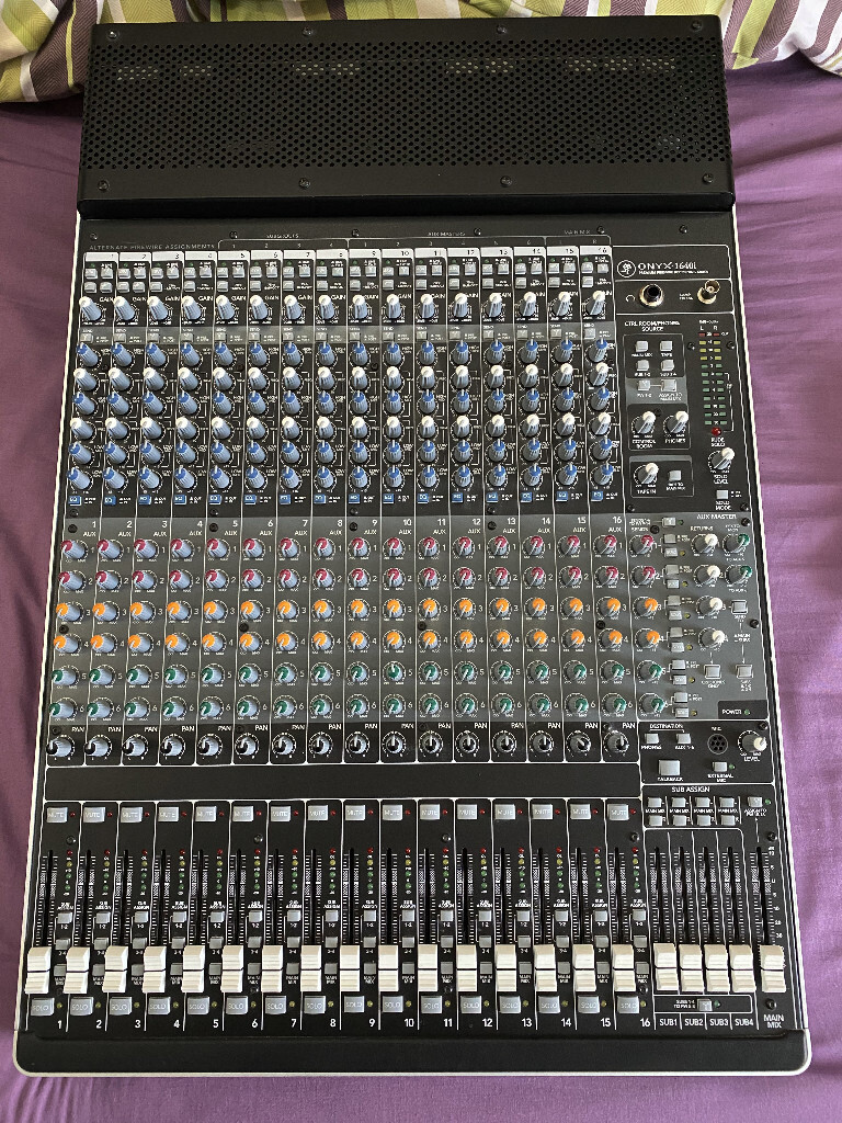 Mackie Onyx 1640i 16 Track Analogue Firewire Mixer In Acton London Gumtree