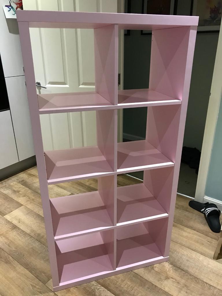 IKEA Kallax shelving unit in pink in Minster on Sea, Kent Gumtree