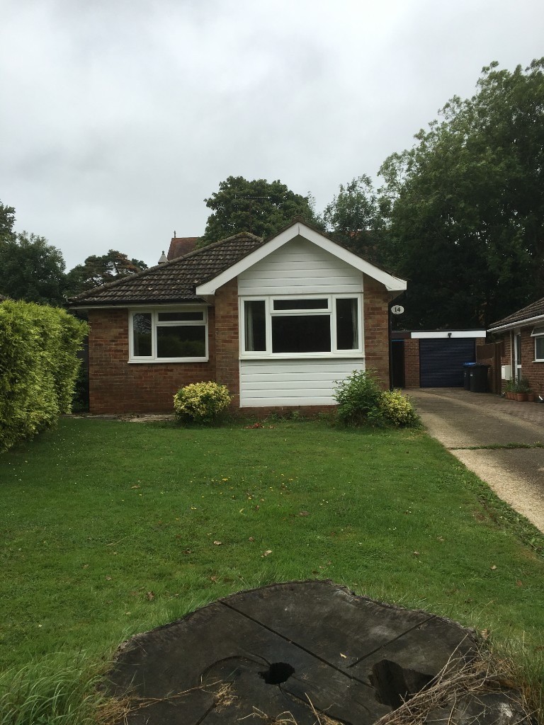 Burgess Hill detached three bedroom bungalow, with parking for 3 cars