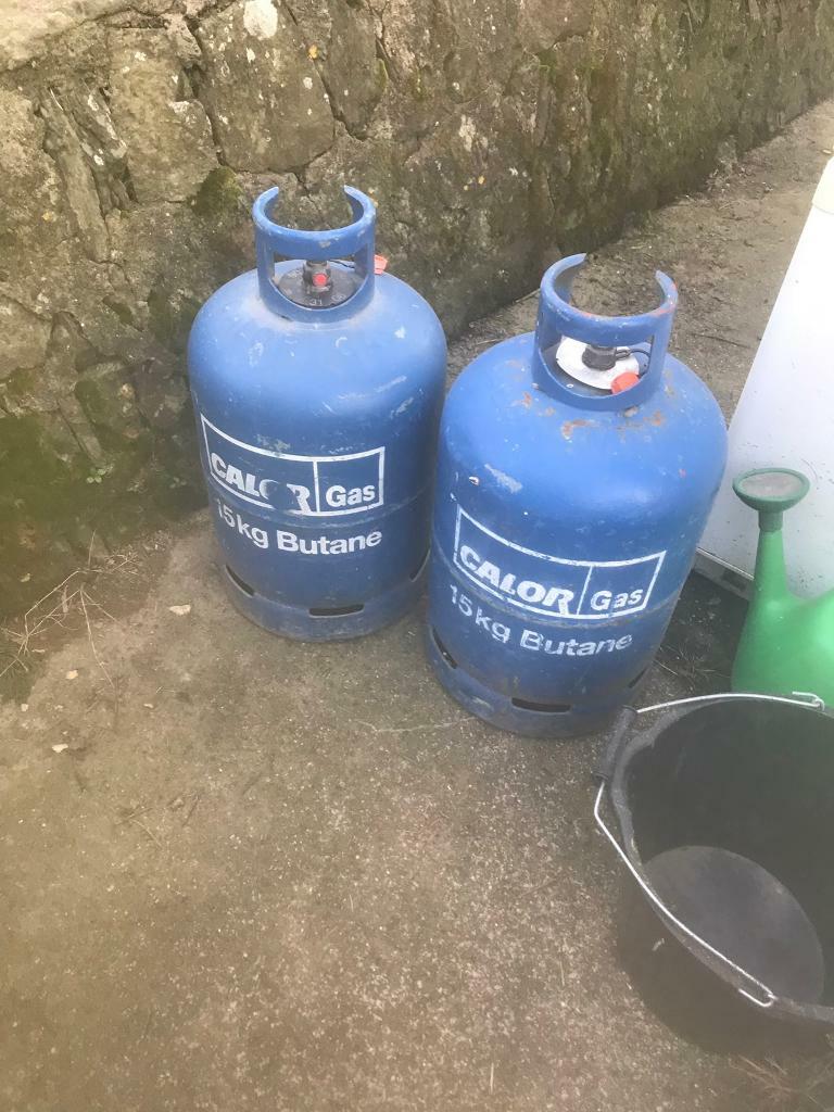 2 x 15kg gas bottles empty! in Braunton, Devon Gumtree