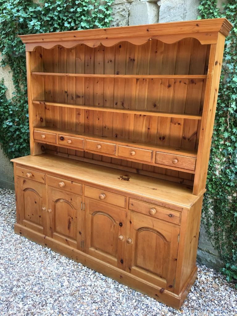 Very Large Solid Pine Welsh Dresser With Delivery in Bournemouth