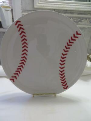 Department 56 Baseball Tailgate Barbeque Picnic Platter Time To Celebrate NIB