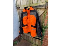 BIKER JACKET VERY GOOD CONDITION SIZE XL FULLY ARMOURED and WATERPROOF