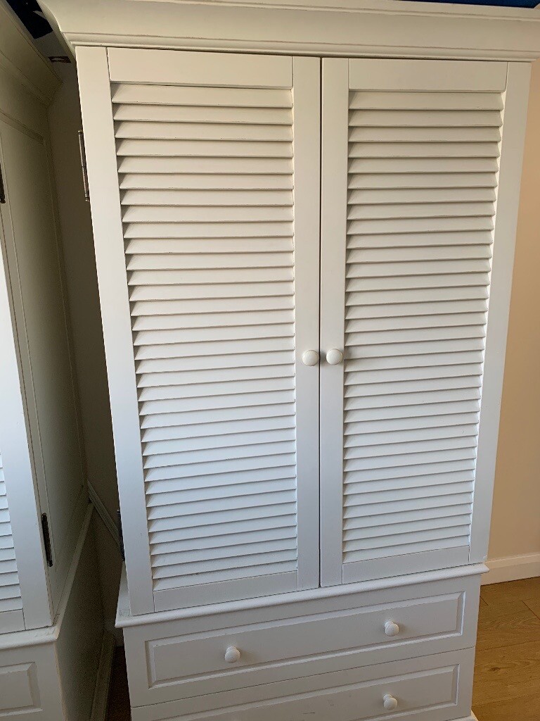 White Marks and Spencer Wardrobes and Chest of Drawers in Bournemouth