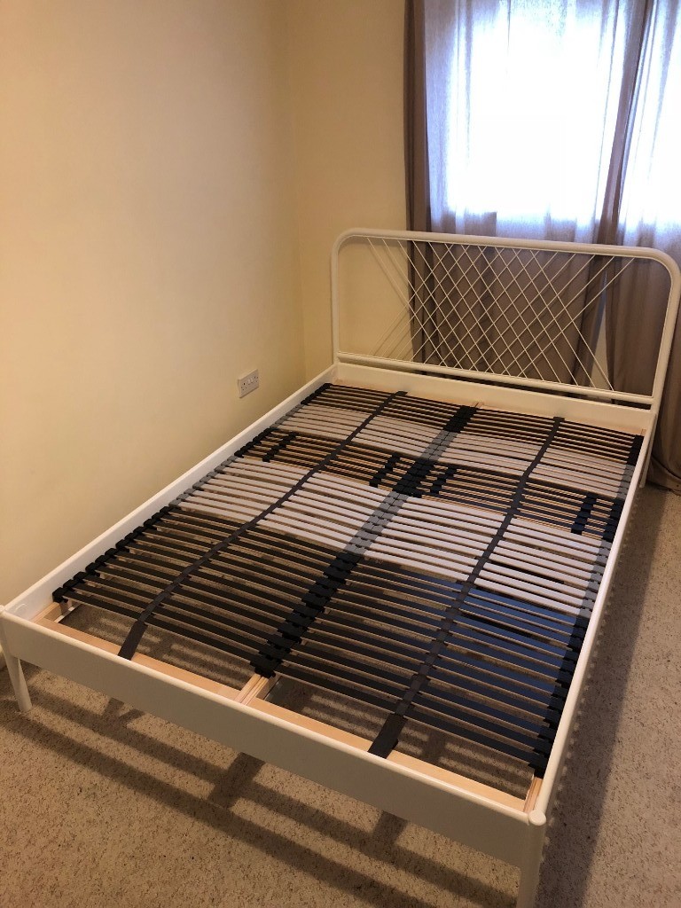 NESTTUN Ikea Bed frame and LEIRSUND Ikea Slatted Bed Bases in