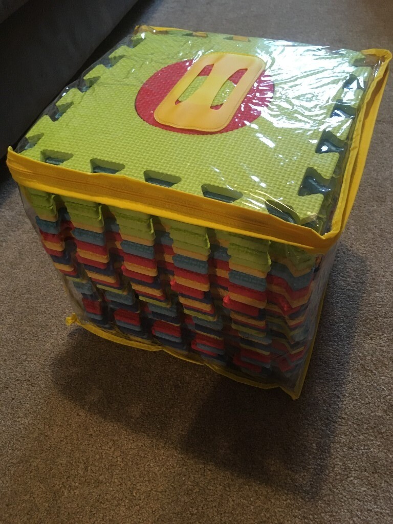 Interlocking foam floor mat (alphabet and shapes) in Westbury On Trym, Bristol Gumtree